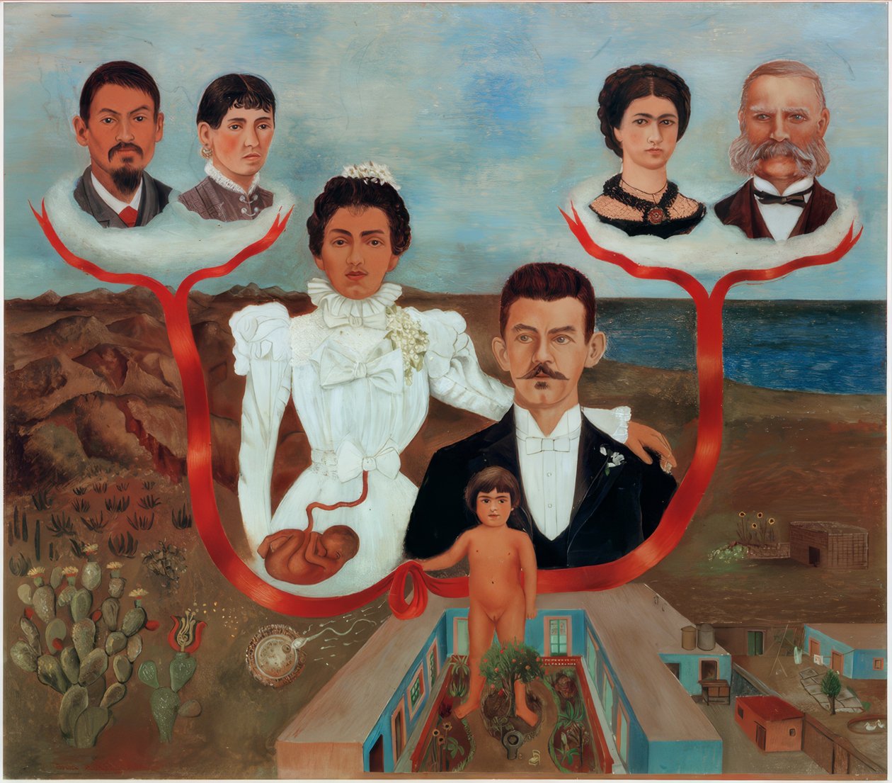 Moji prarodiče, moji rodiče a já od Frida Kahlo
