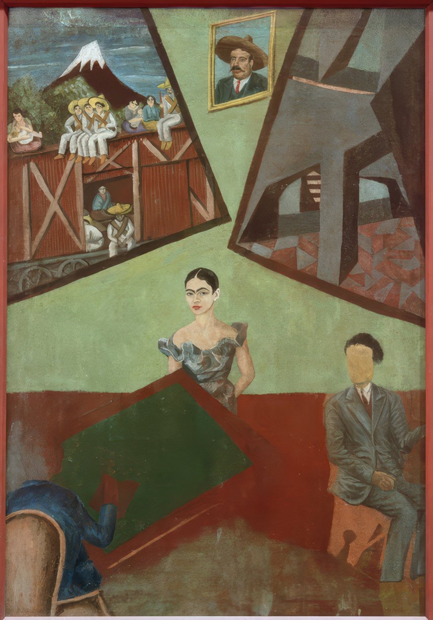 Pancho Villa a Adelita od Frida Kahlo