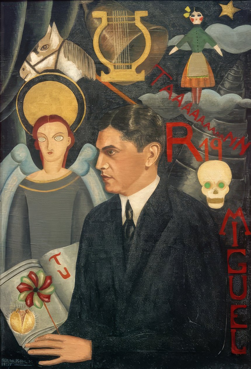 PortrétMiguel N. Lira od Frida Kahlo