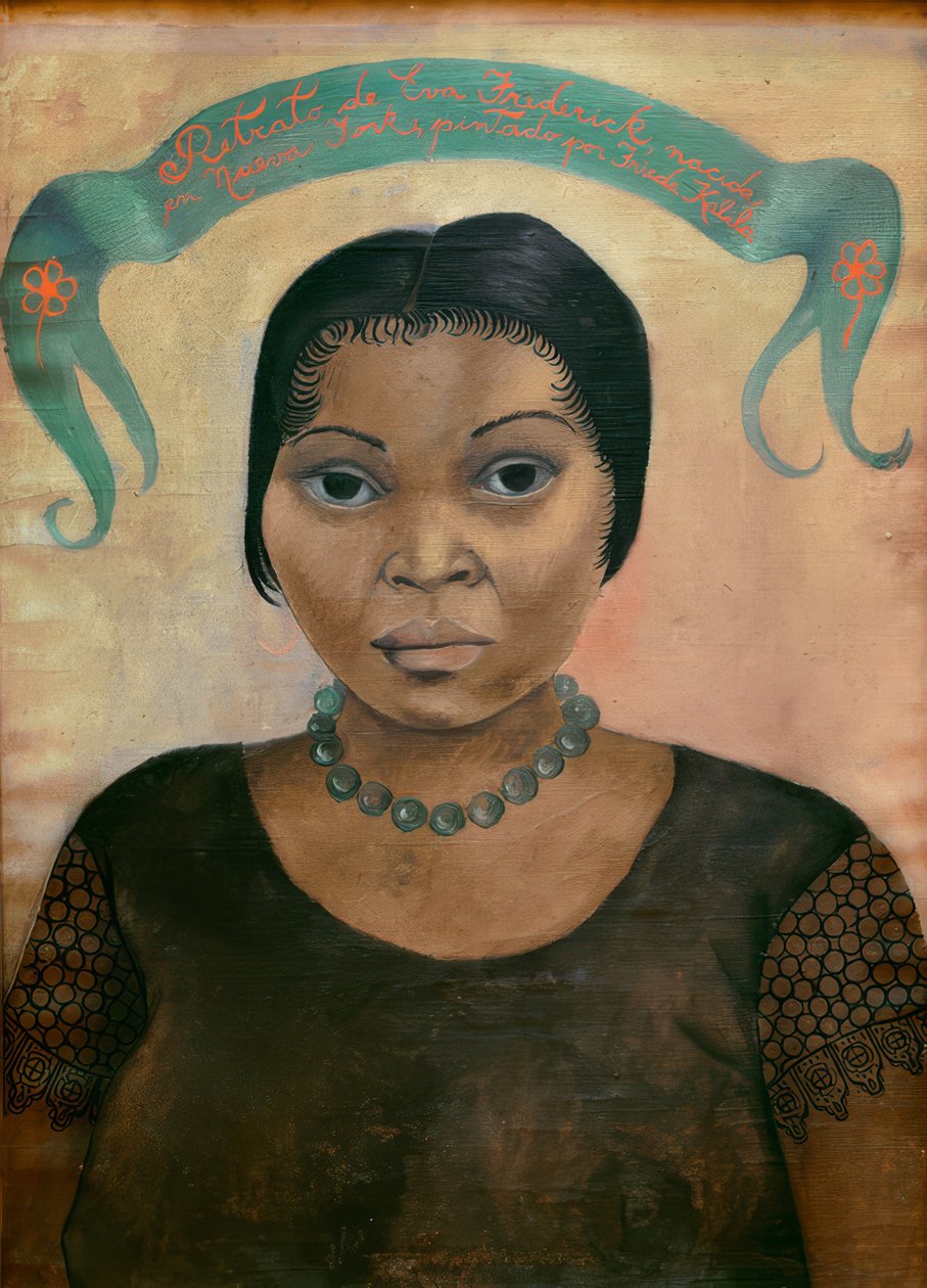 Portrét Evy Frederick od Frida Kahlo