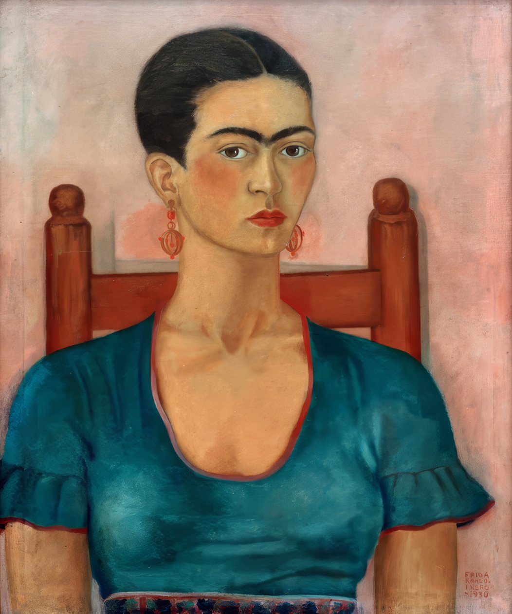 Autoportrét od Frida Kahlo