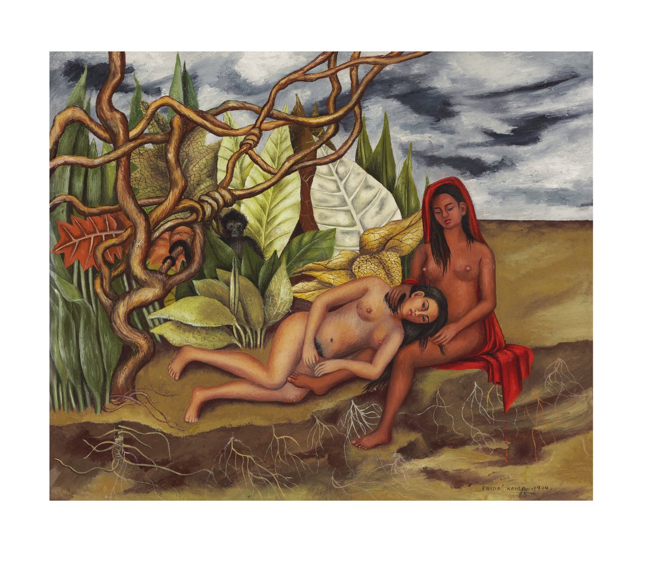 Země sama aneb Dva nazí v džungli od Frida Kahlo
