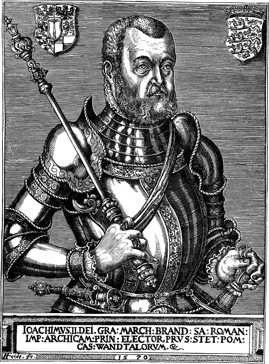 Portrét Joachima II Hectora 1505-1571, braniborského kurfiřta, 1570 od Friderich