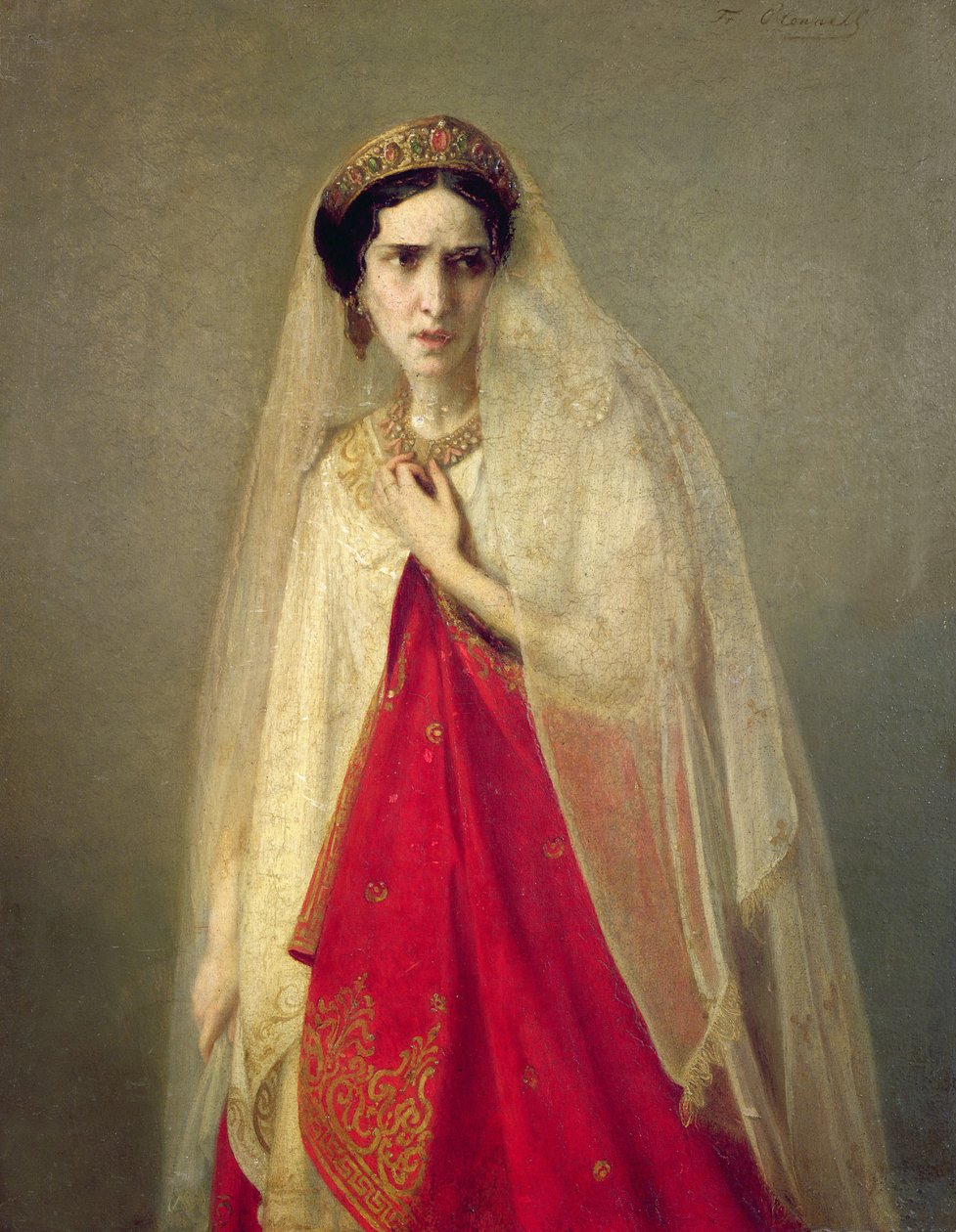 Portrét Rachel od Friederike Emile August O