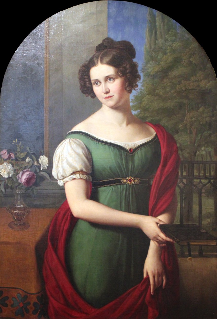Portrét Lili Parthey od Friedrich Wilhelm von Schadow