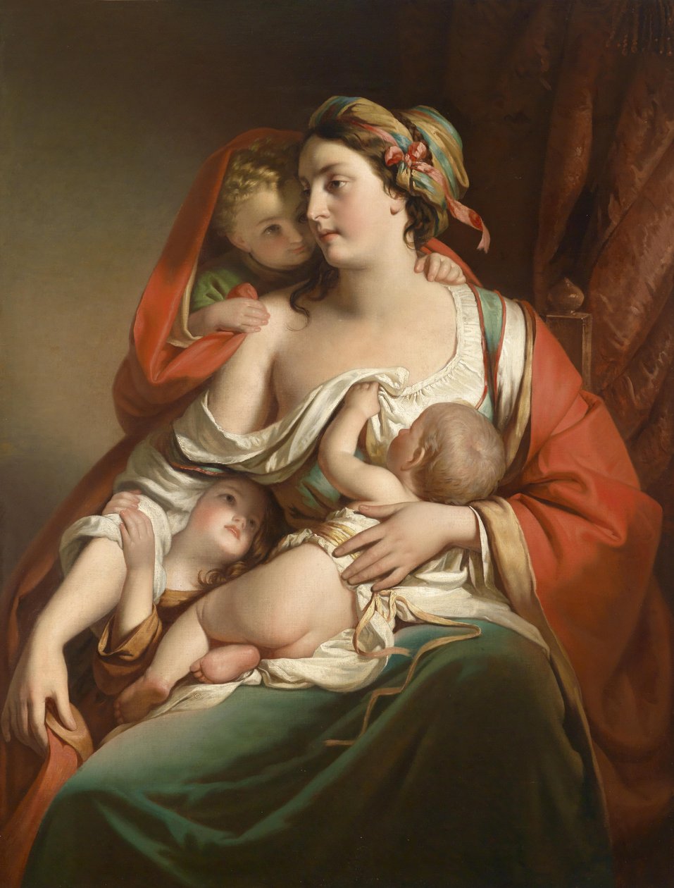 Caritas (kuchařka Katharina) od Friedrich von Amerling