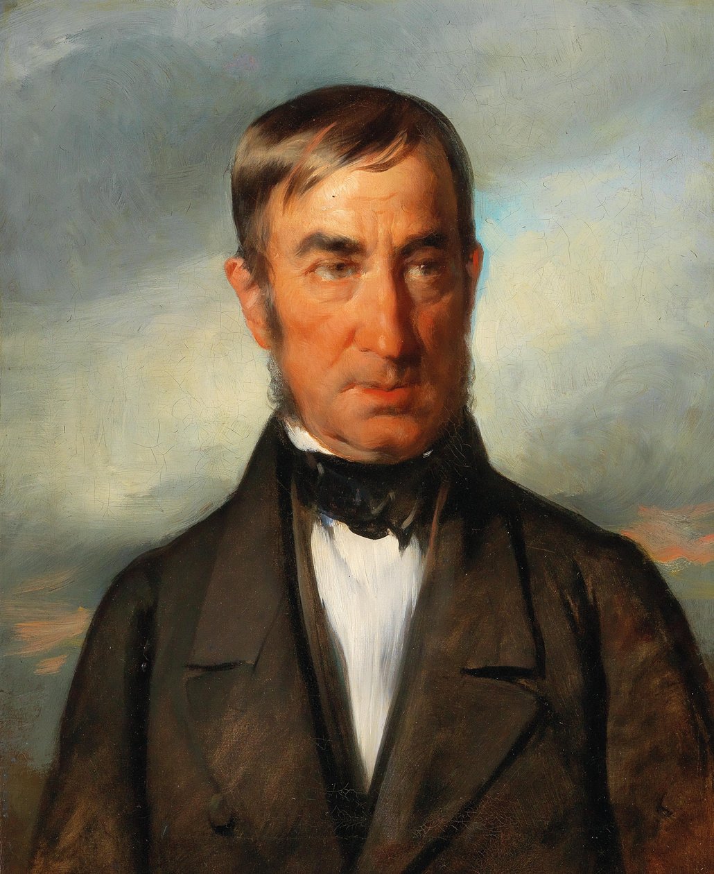 Portrét majitele cihelny Josepha ležáka od Friedrich von Amerling