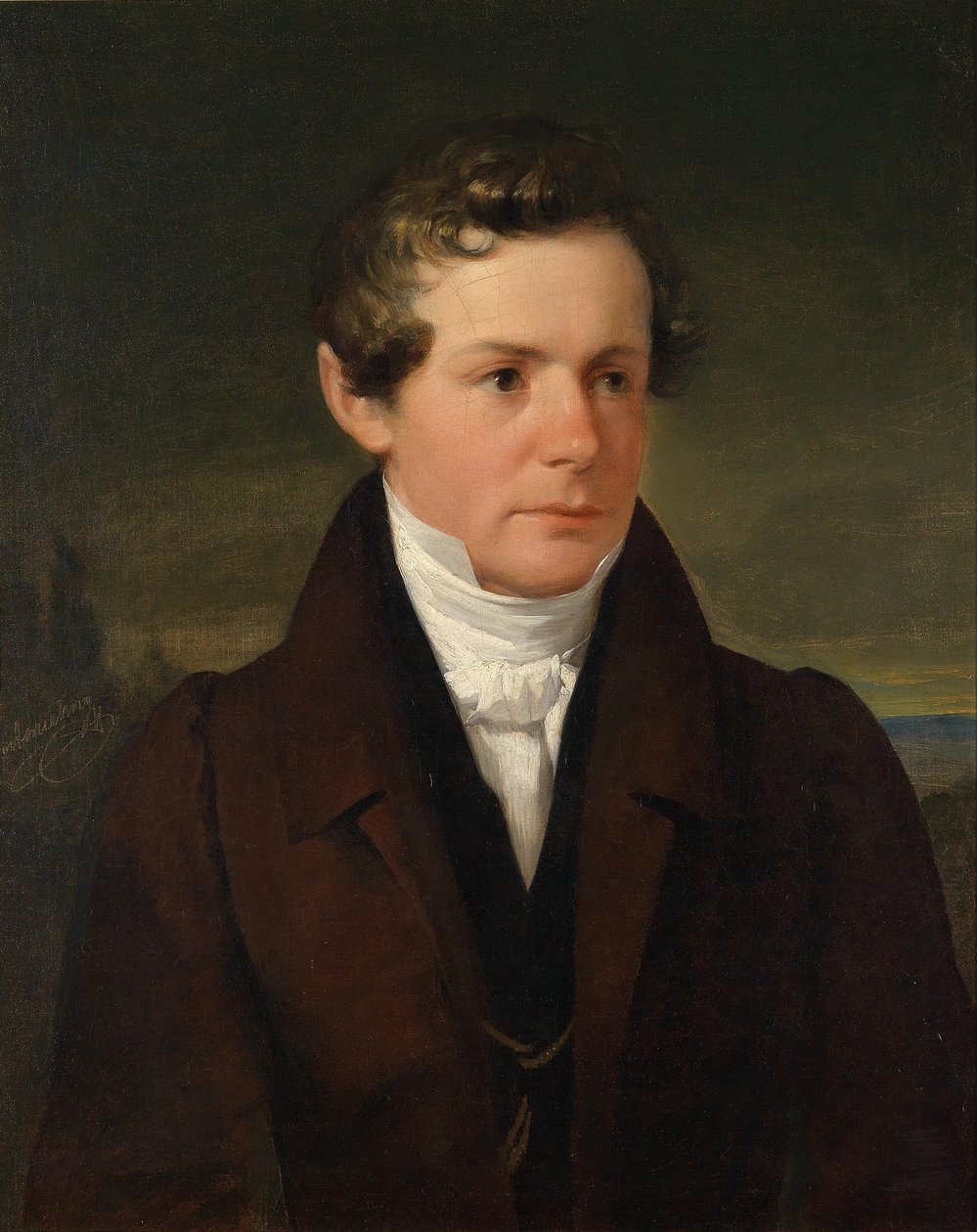 Portrét univerzitního profesora Dr. Stephan Schroff od Friedrich von Amerling