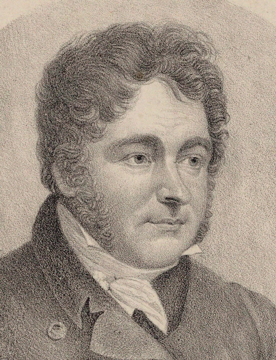 Portrét skladatele Johanna Bernharda Logiera 1777-1846. od Friedrich August Fricke
