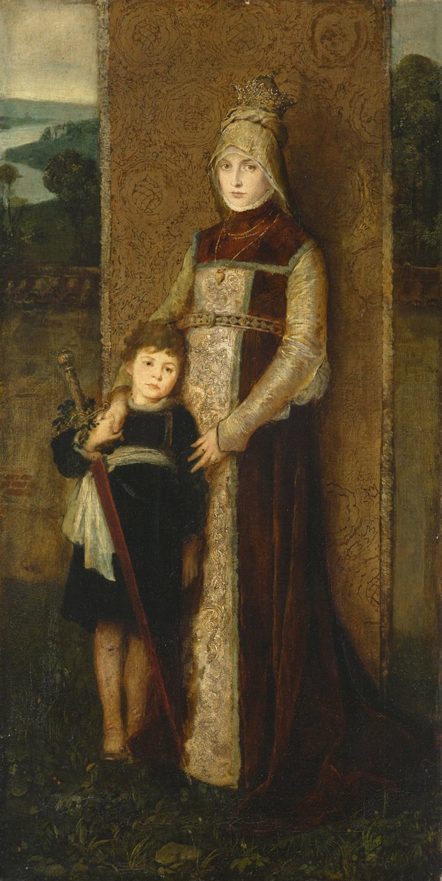 Skupina z Mnichovského festivalu umělců z roku 1876 od Friedrich August von Kaulbach