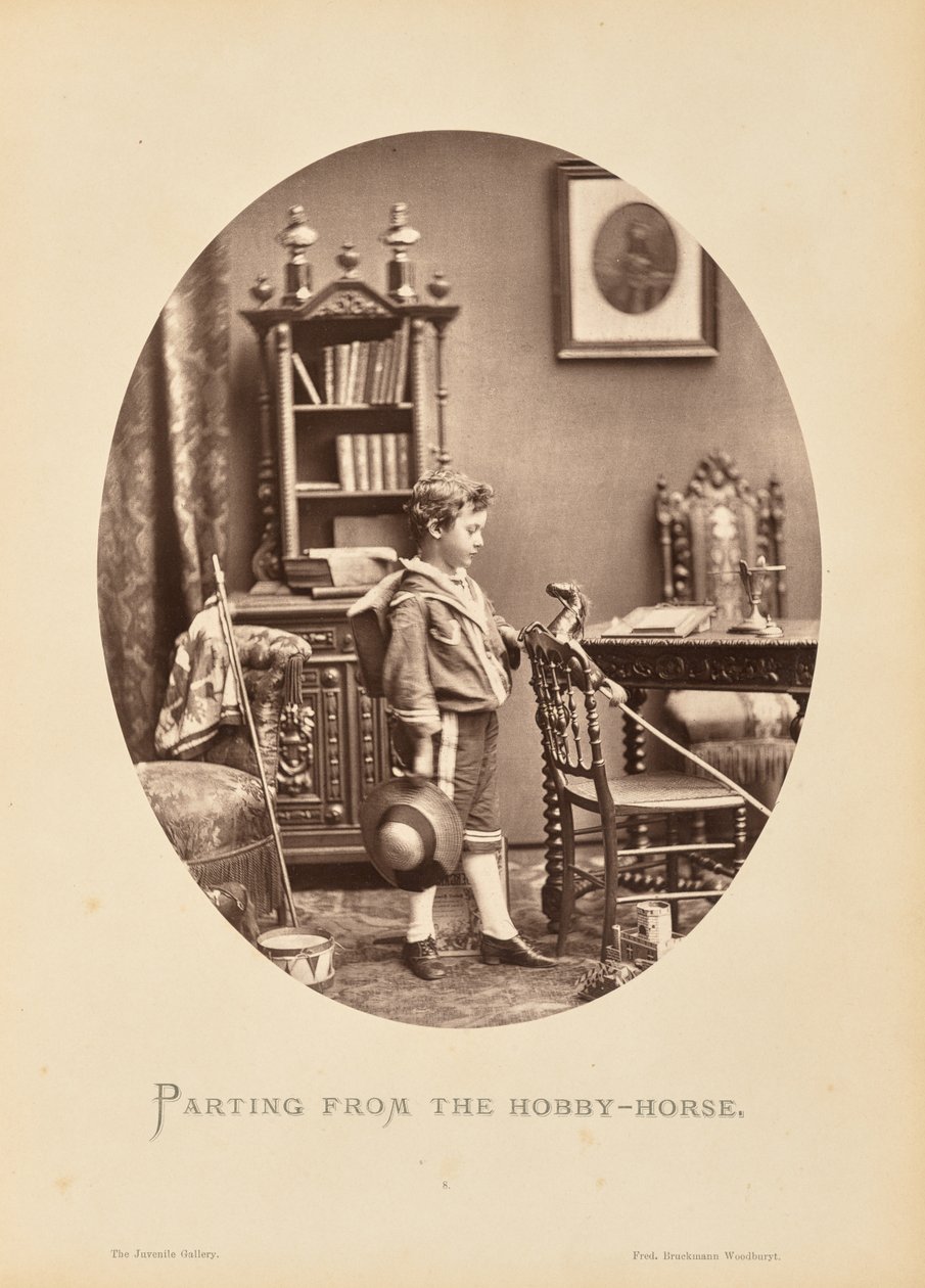 Rozloučení s koněm od Friedrich Bruckmann
