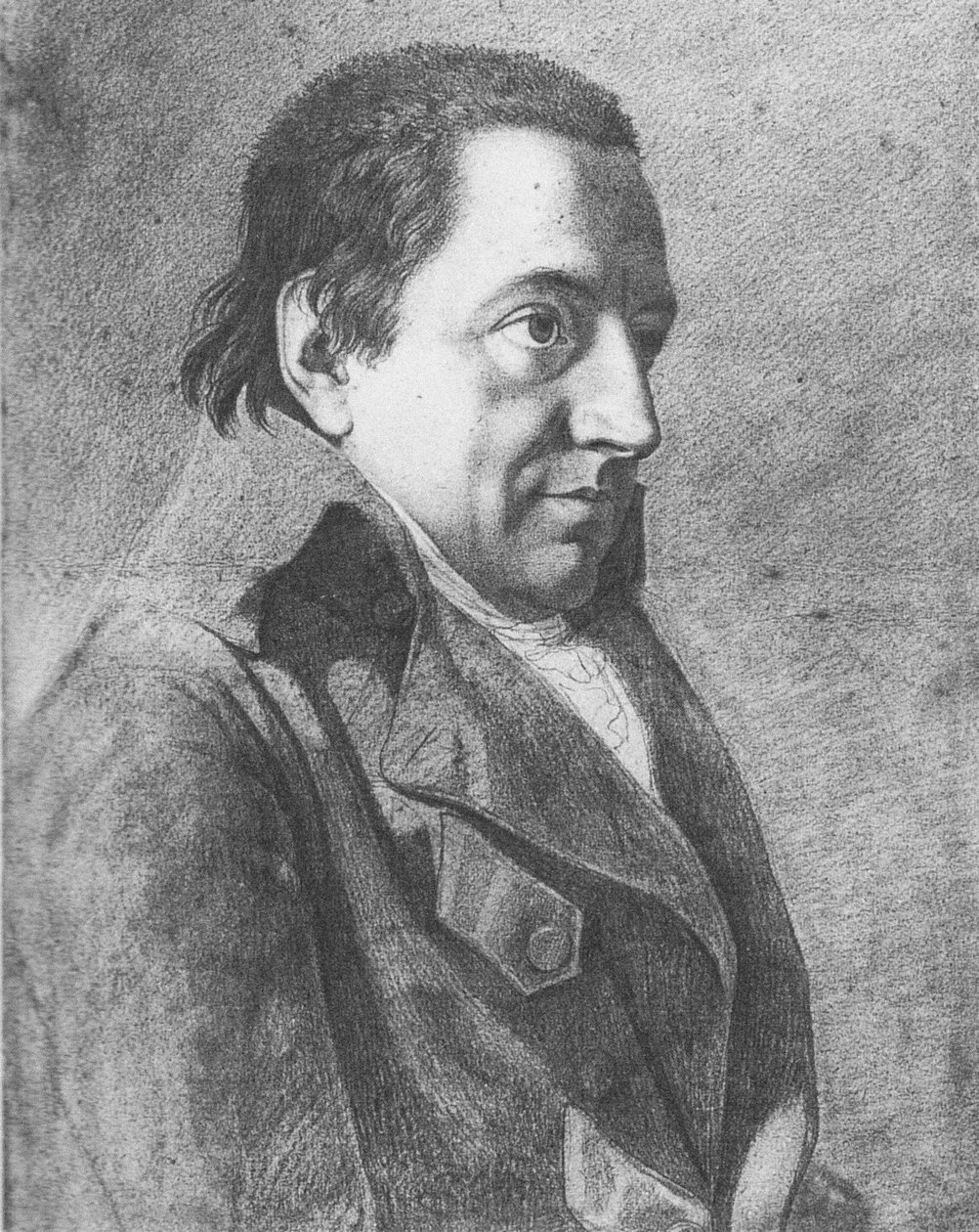 Portrét Johanna Gottlieba Fichteho 1762-1814, c. 1800 od Johann Friedrich Bury