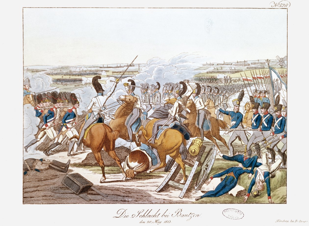 Bitva u Budyšína, 20. května 1813 od Friedrich Campe