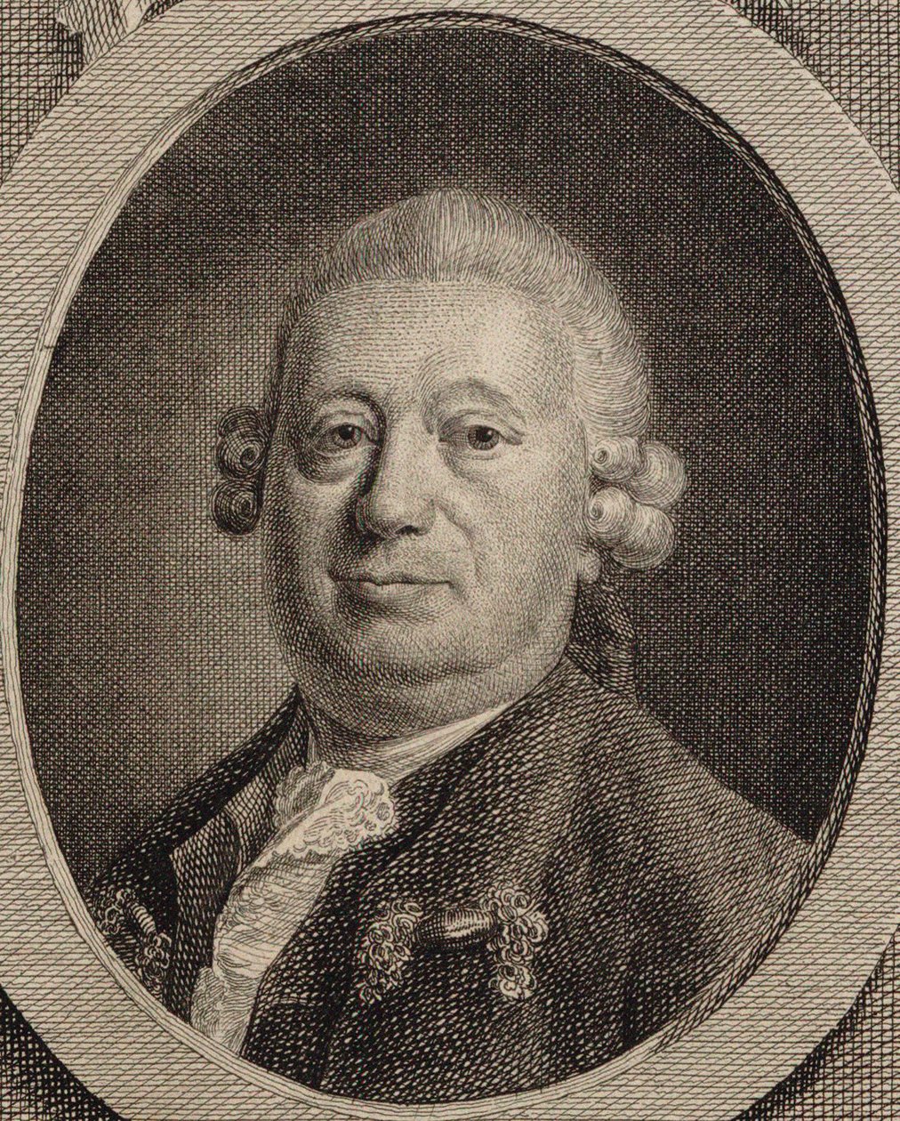 Portrét skladatele Johanna Heinricha Rollea 1716-1785, 1780. od Friedrich Christian Gottlieb Geyser