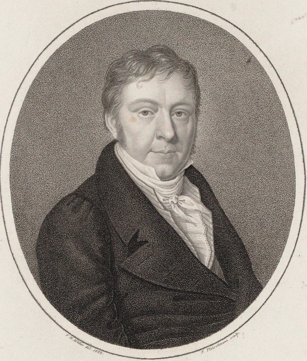Portrét Johanna Nepomuka Hummela 1778-1837. od Friedrich Fleischmann