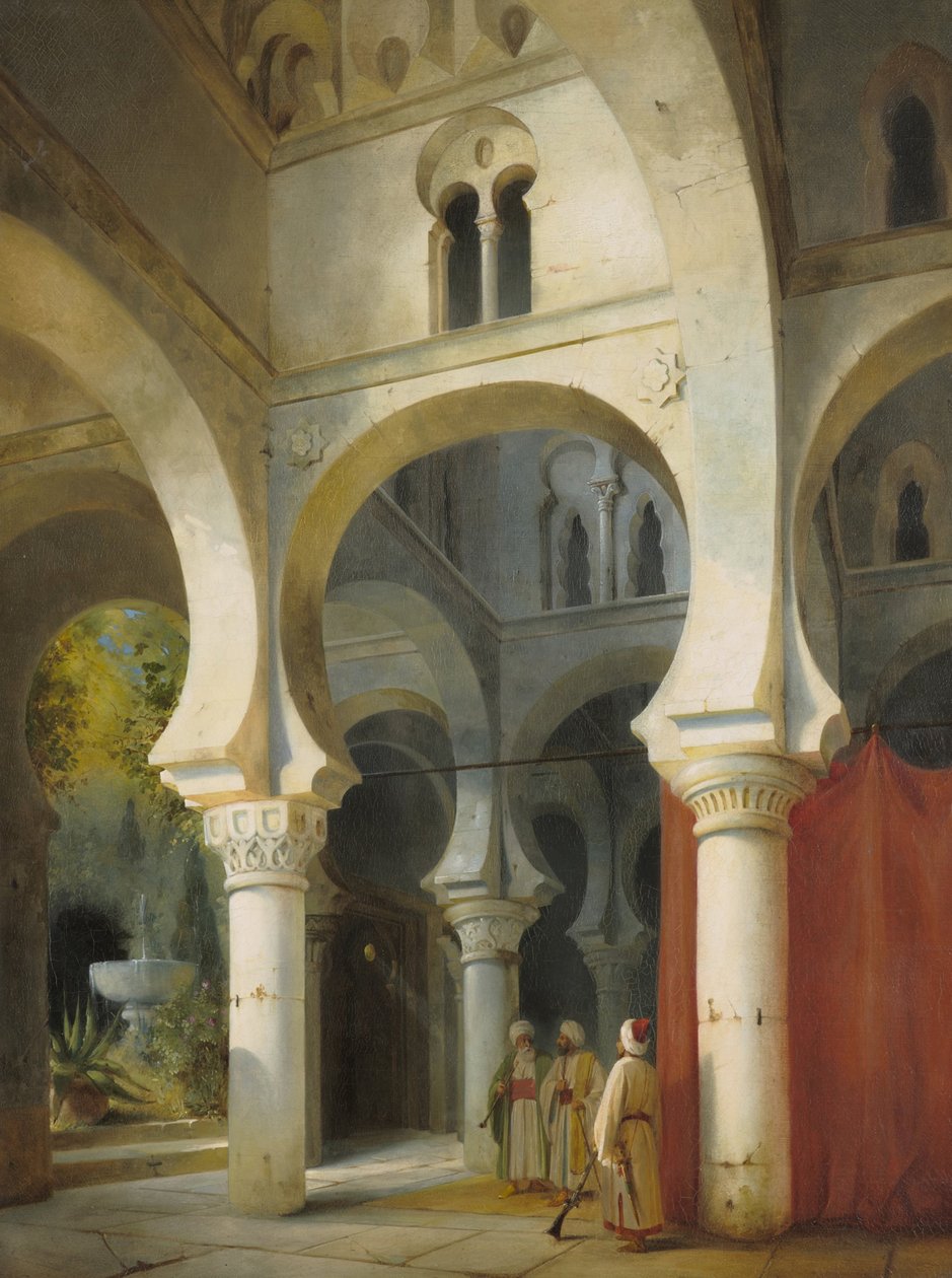 Svatý Kristus světla, ehemalige Moschee v Toledu od Friedrich Gärtner