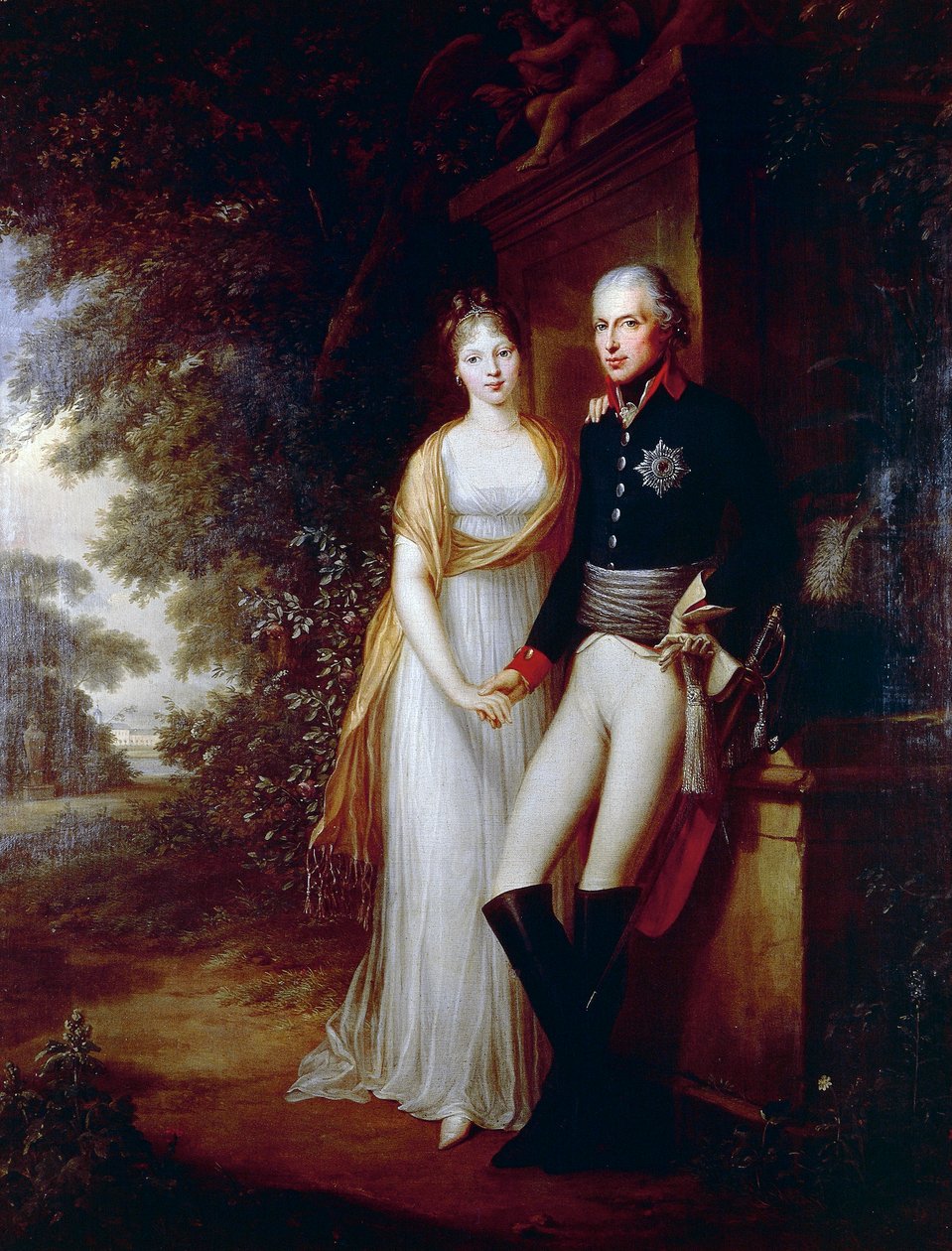 Fridrich Vilém III Pruský (Posdam od Friedrich Georg Weitsch