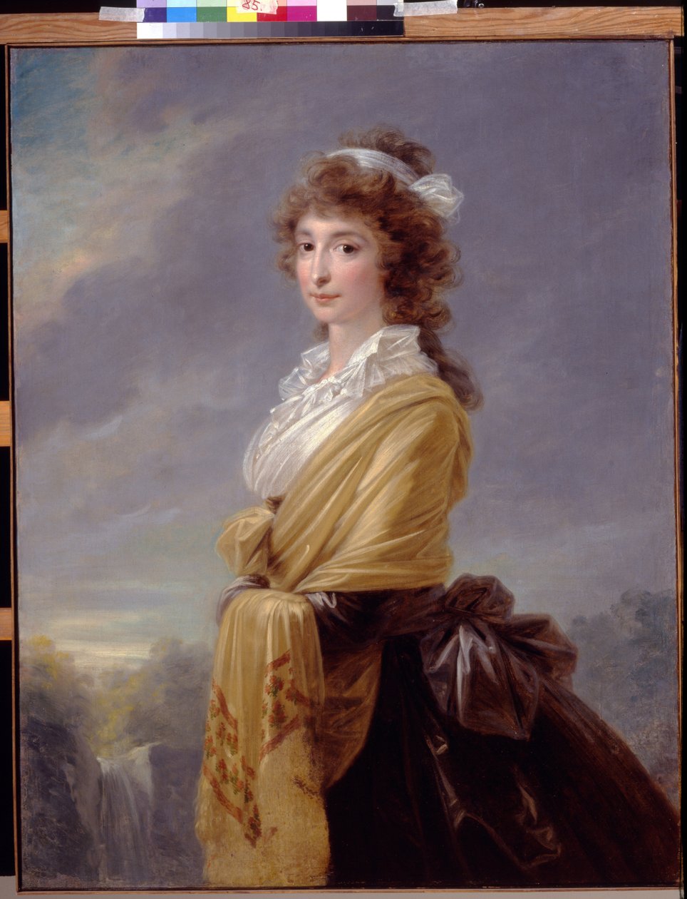 Portrét hraběnky Elisabeth von Thun Hohenstein (1764-1806) - obraz Heinricha Friedricha Fuegera (1751-1818), huile sur toile od Friedrich Heinrich Fuger