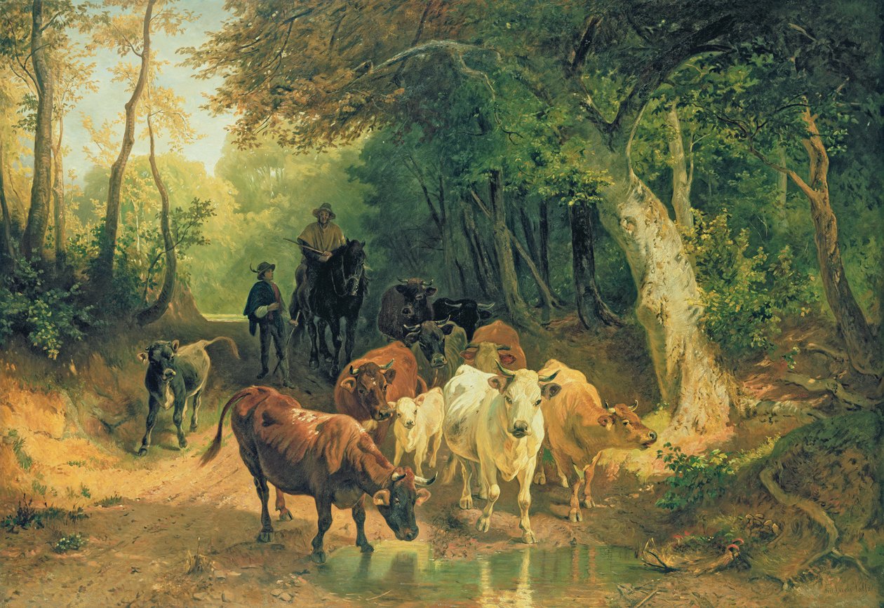 Neznámý obrázek od Friedrich Johann Voltz