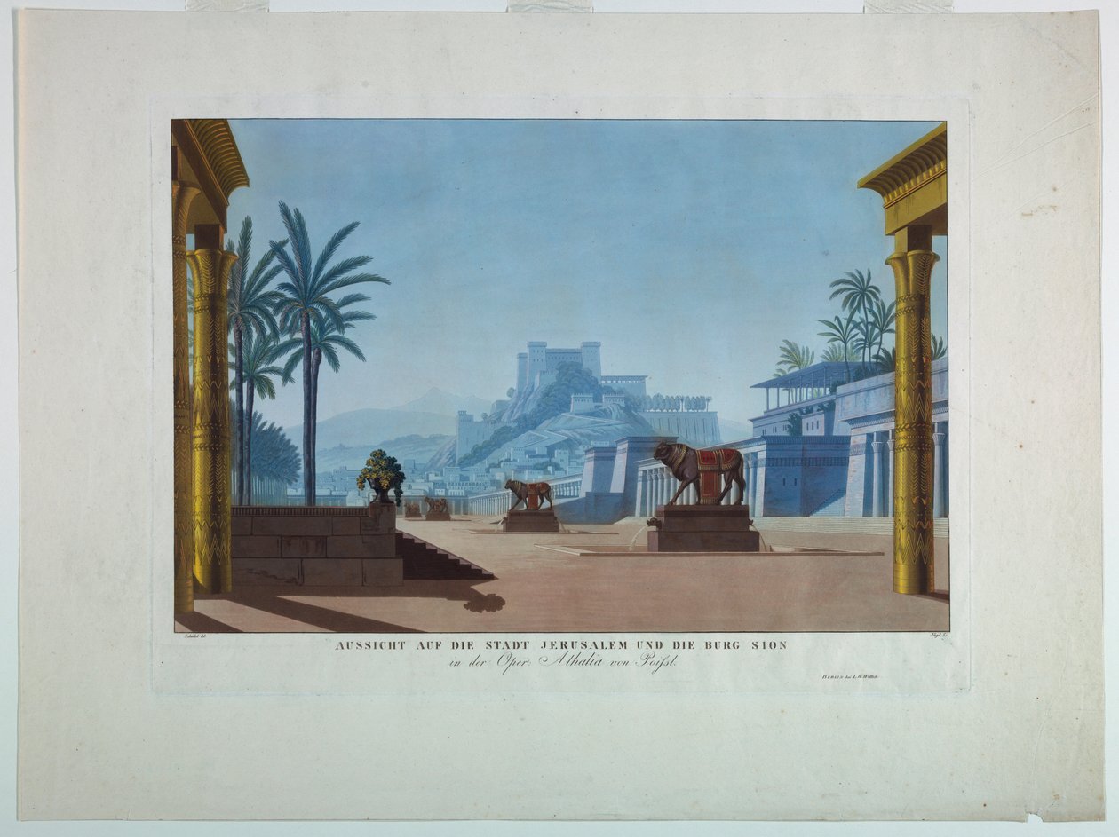 Scénický design od Friedrich Jugel