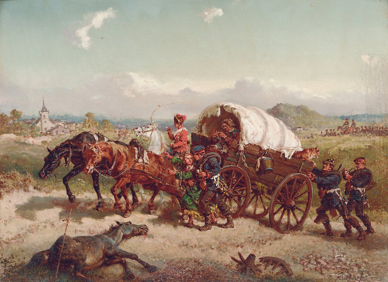 Návrat z bitvy od Friedrich Kaiser