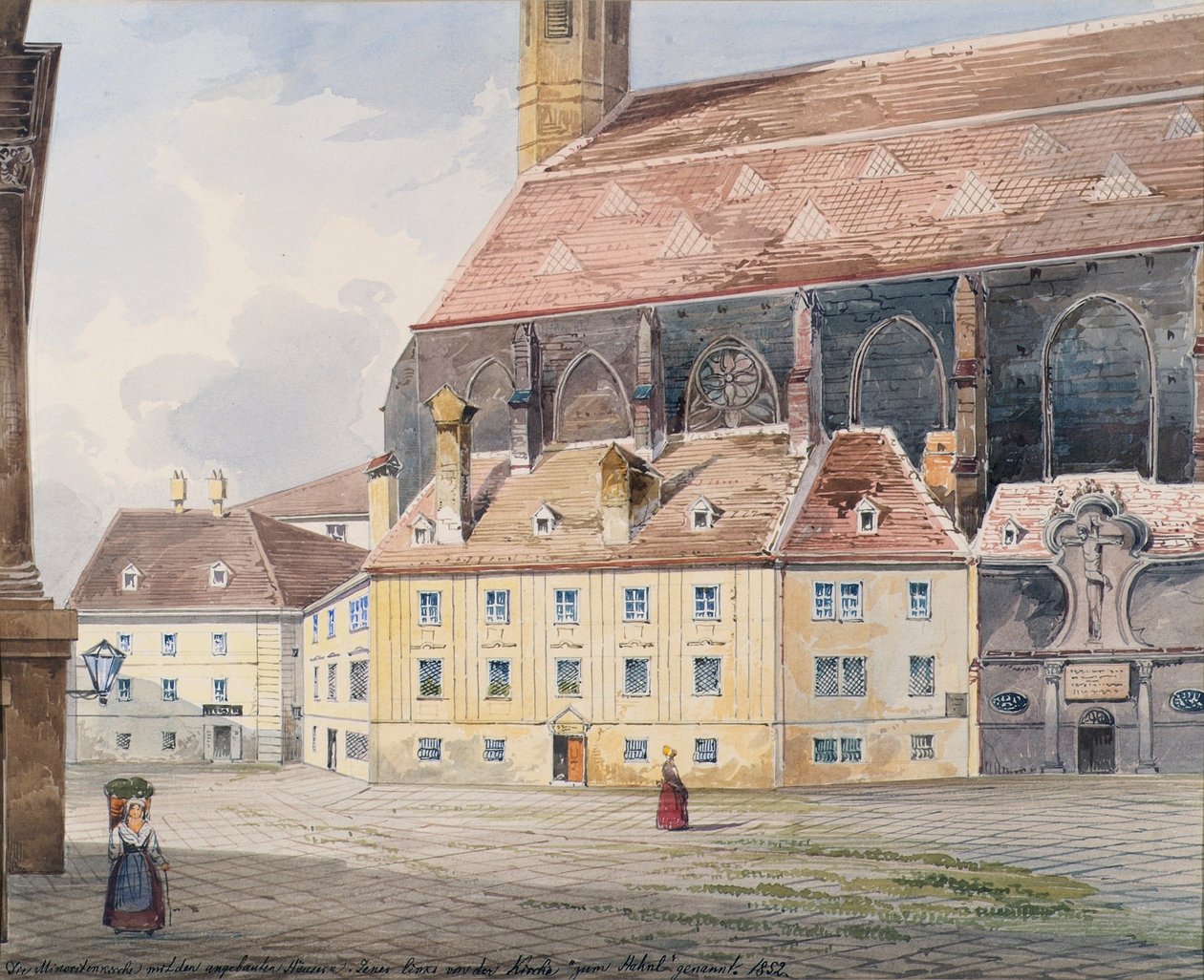 Minoritský kostel ve Vídni od Friedrich Leibold
