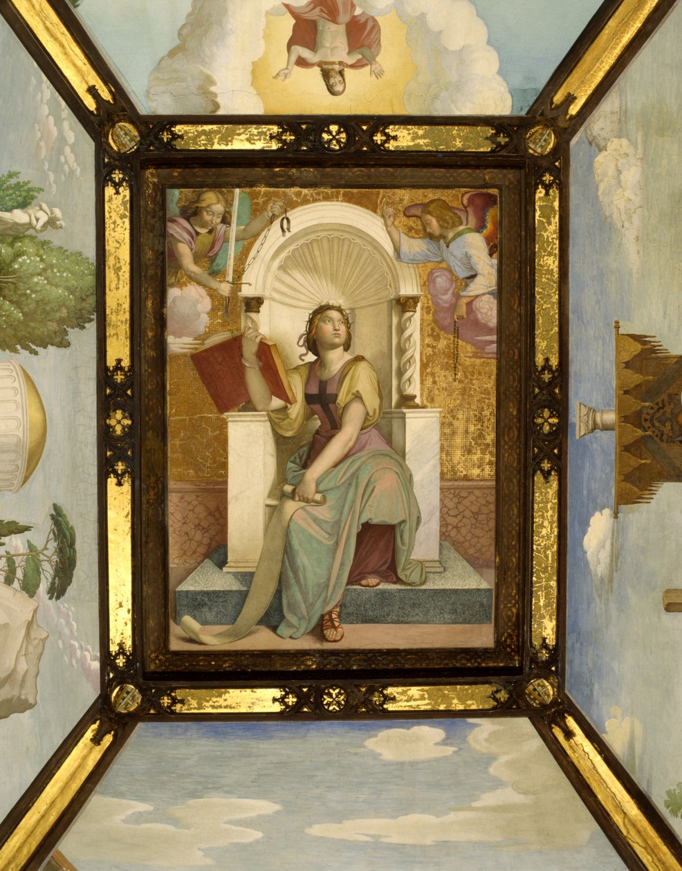 Alegorie Jeruzaléma vysvobozena od Friedrich Overbeck