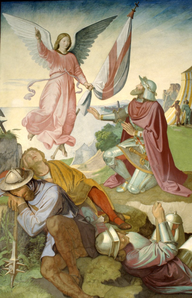 Vize Godfreye z Bouillonu od Friedrich Overbeck
