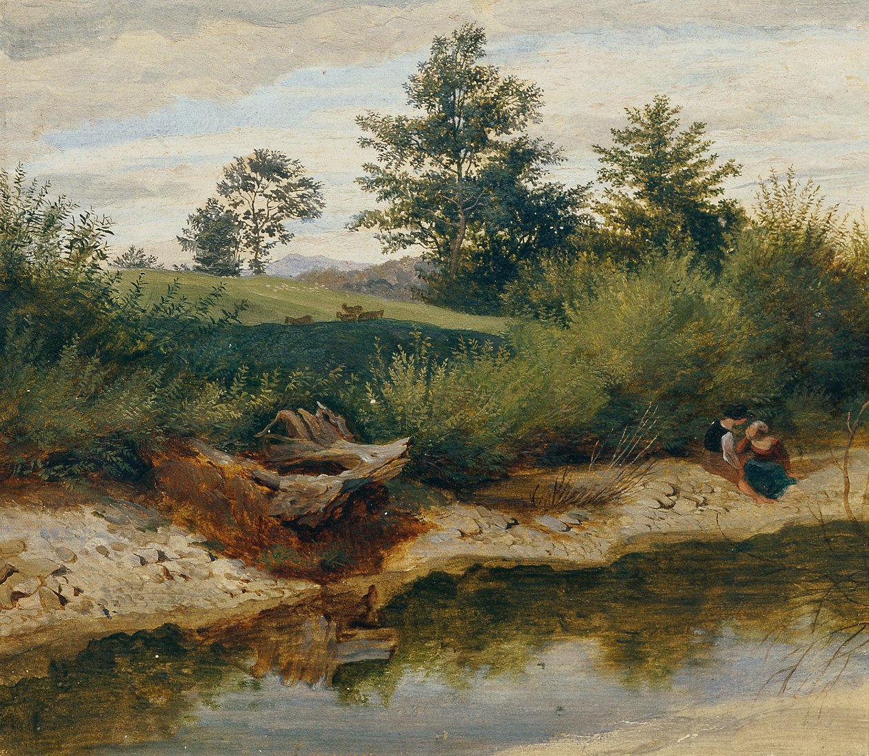 proudová krajina od Friedrich Philipp Reinhold