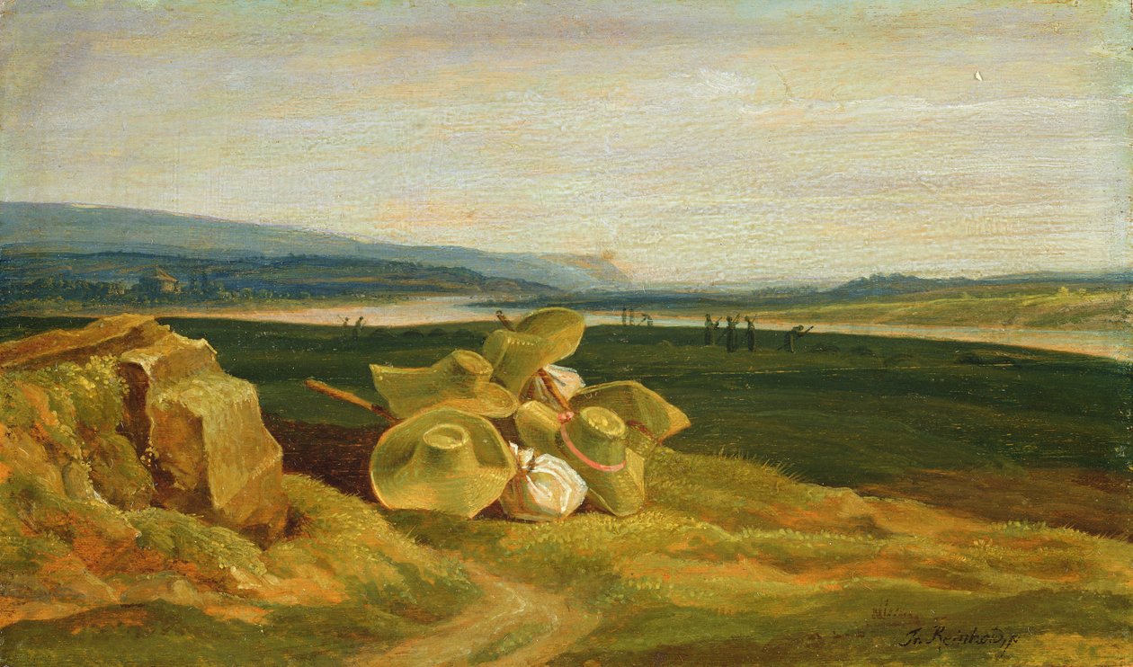 Krajina se slunečními klobouky, 1825 od Friedrich Philipp Reinhold