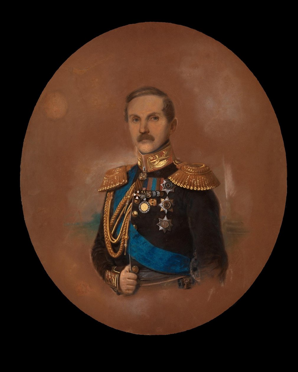 Portrét hraběte Petra Kleinmichela 1793-1869 od Friedrich Randel