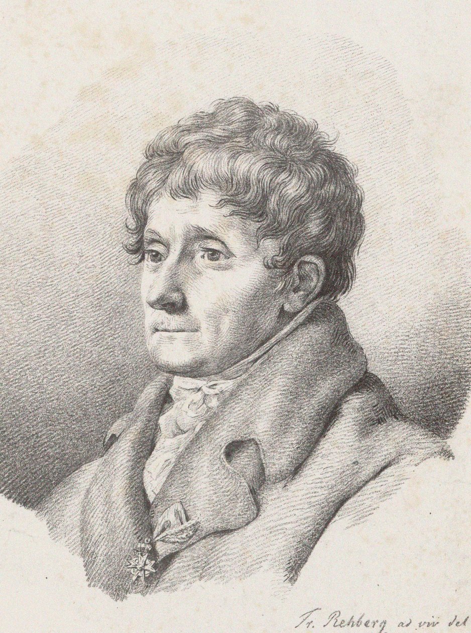 Portrét skladatele Antonia Salieriho 1750-1825, 1821. od Friedrich Rehberg