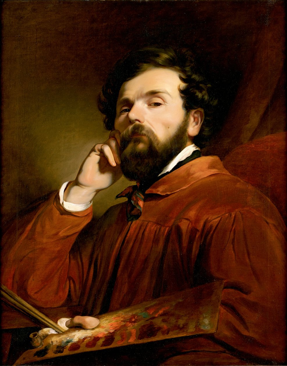 Autoportrét, po roce 1846. od Friedrich Ritter von Amerling