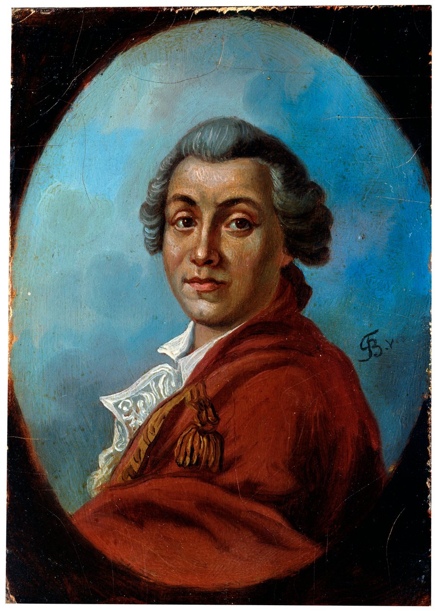 „Portrét básníka Alexandra Sumarokova“, 1798 od Friedrich Tischbein