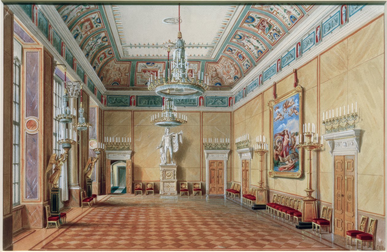 Apollo Hall v Berlínském paláci od Friedrich Wilhelm Klose