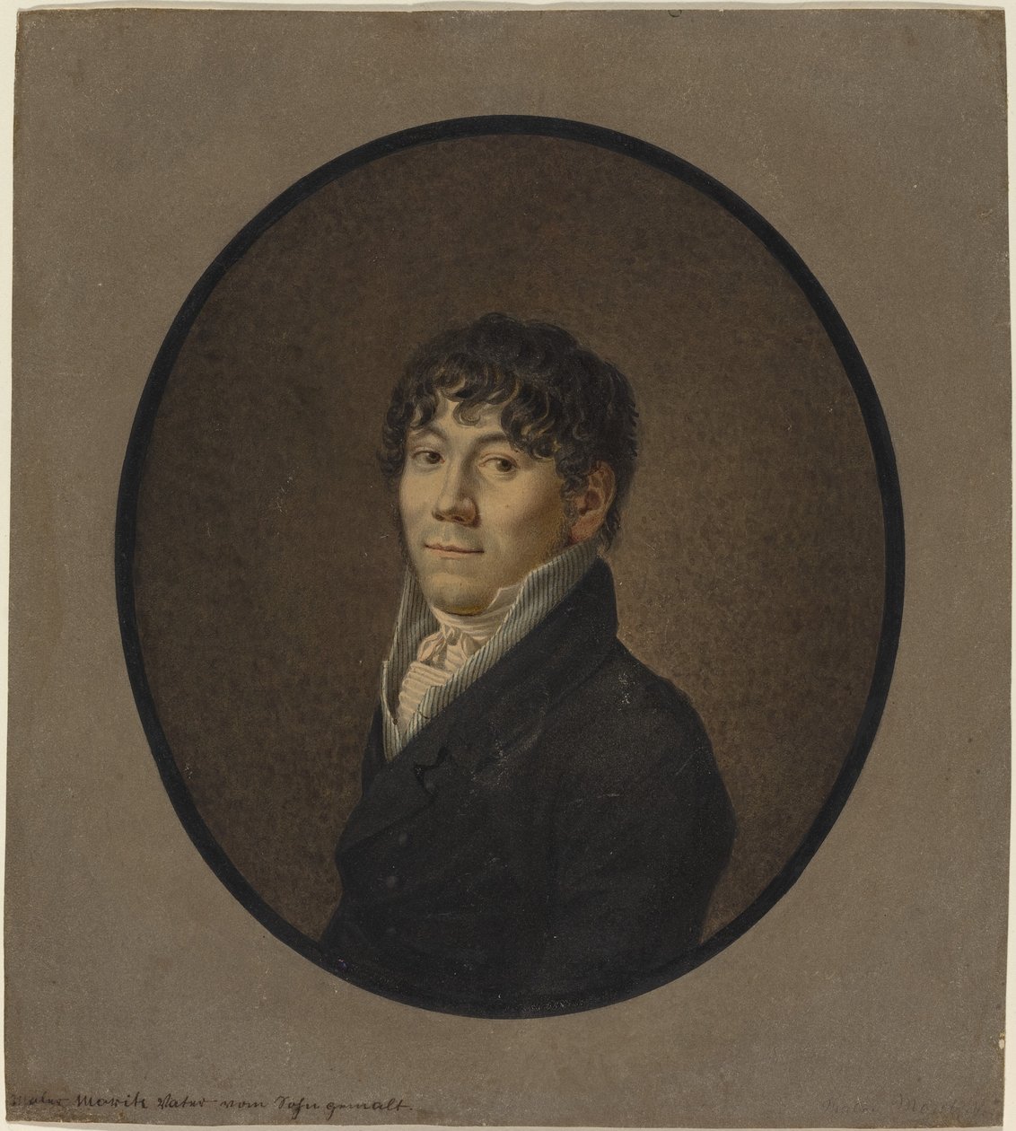 Portrét umělcova otce od Friedrich Wilhelm Moritz