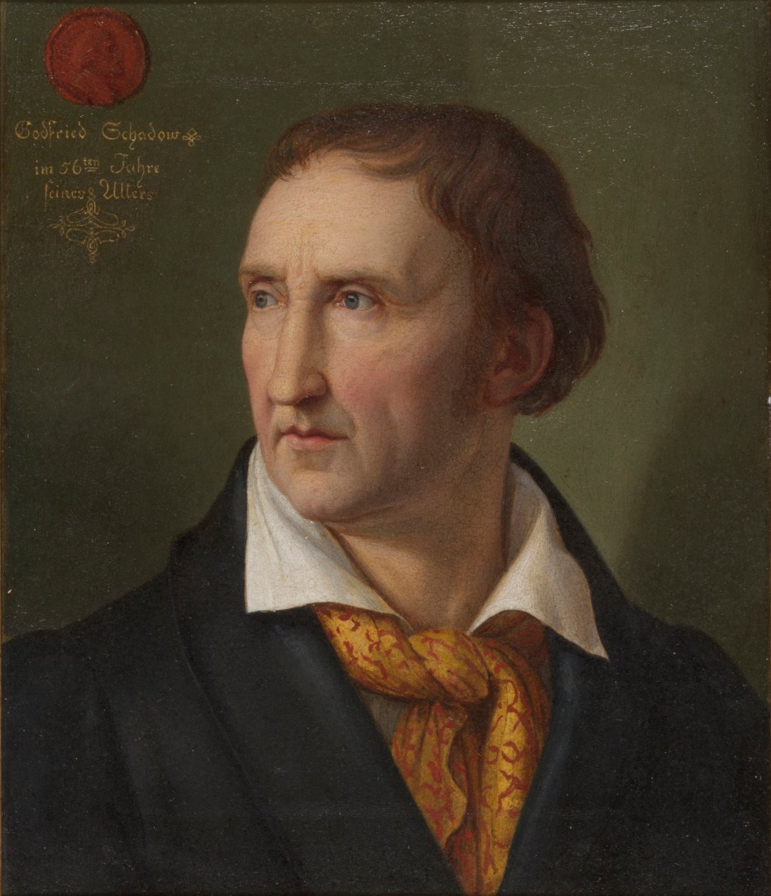 Portrét Johanna Gottfrieda Schadowa 1764-1850, 1819. od Friedrich Wilhelm von Schadow