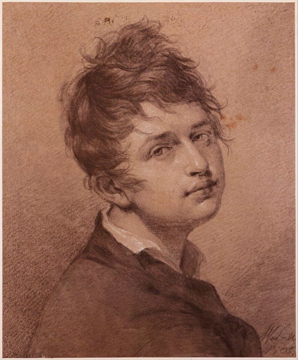 Autoportrét, 1805 od Friedrich Wilhelm von Schadow