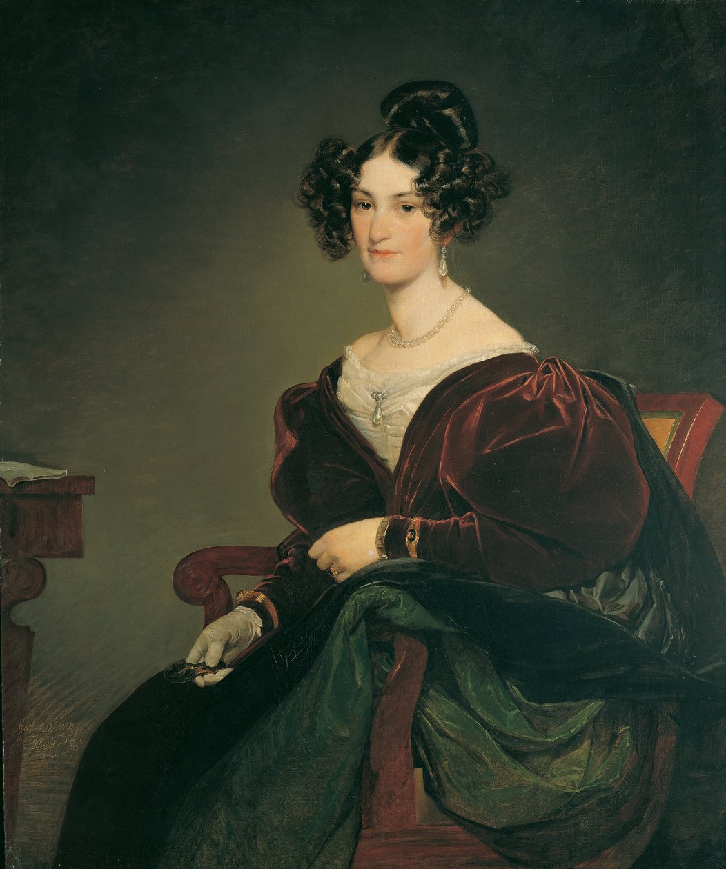 Amalie Kleinová od Friedrich von Amerling