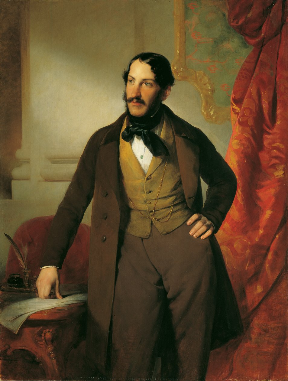 Průmyslník Maximilian Todesco od Friedrich von Amerling