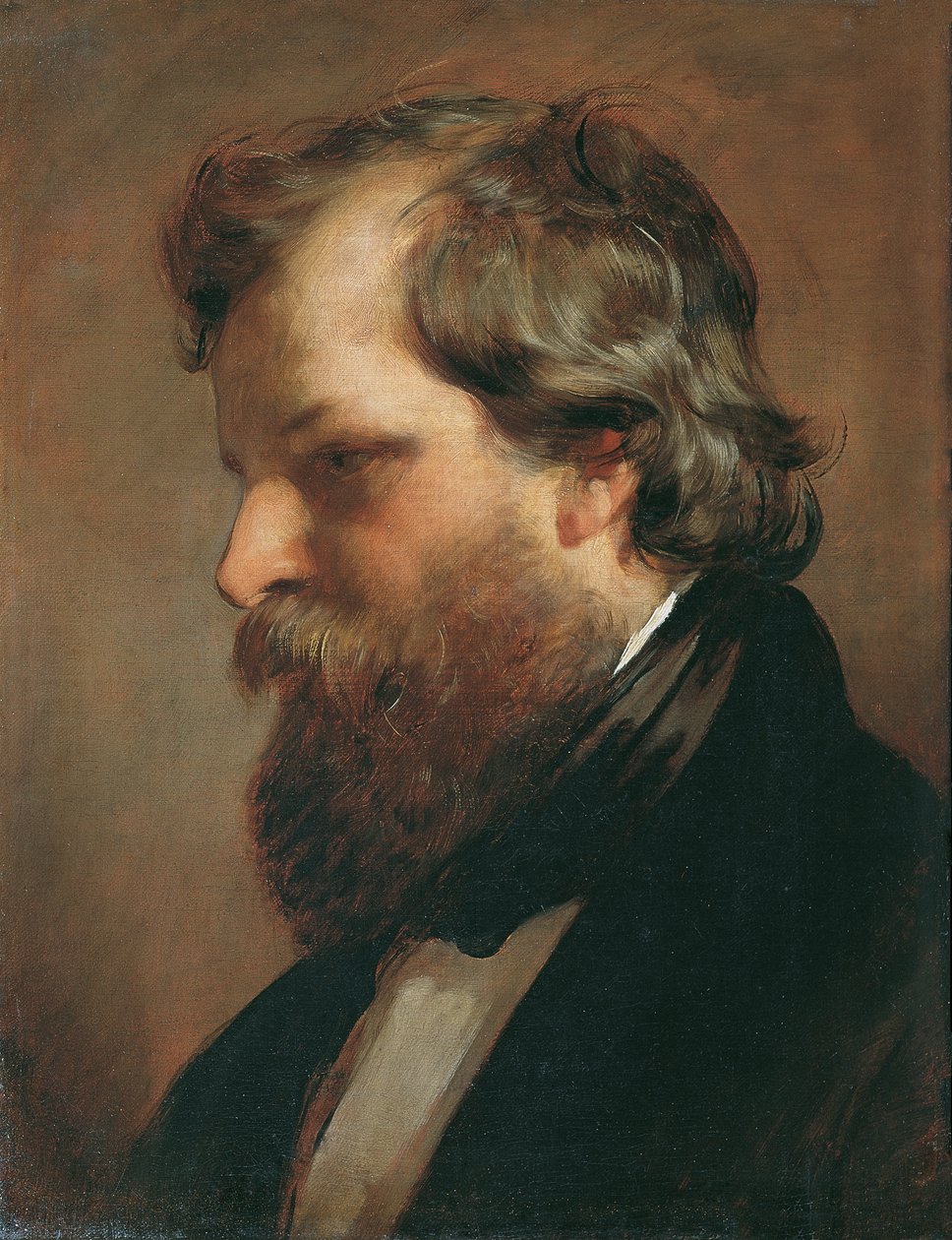 Malíř Carl Rahl od Friedrich von Amerling