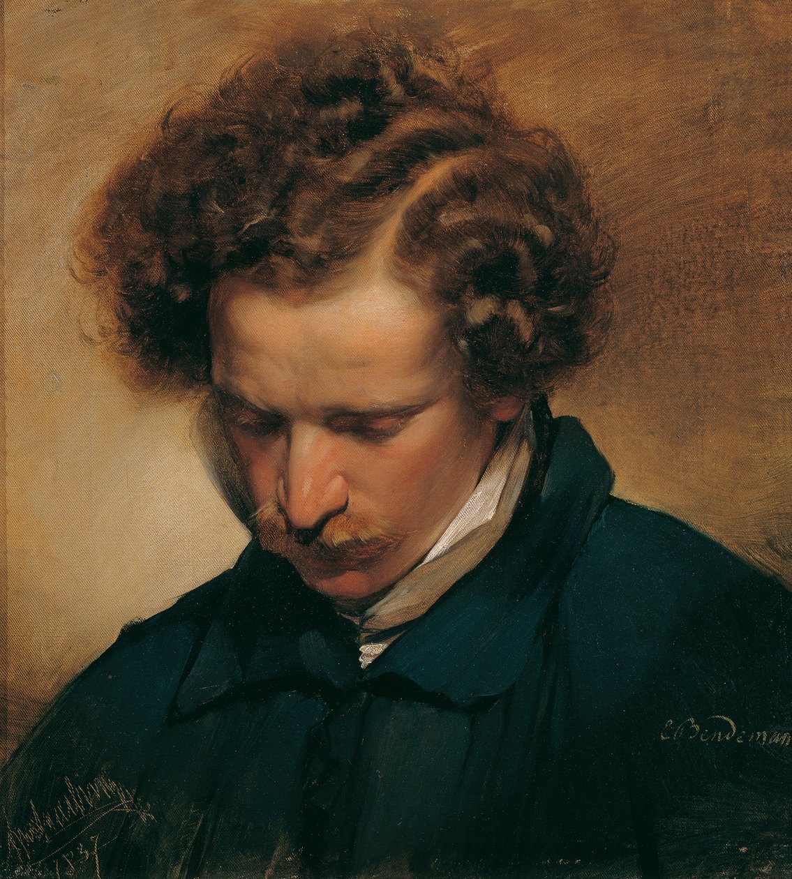 malíř Eduard Bendemann od Friedrich von Amerling