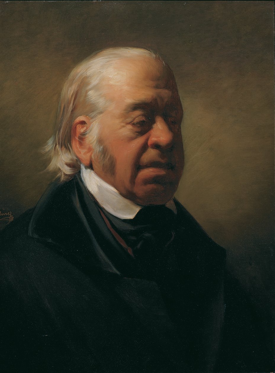 Malíř Johann Nepomuk Schödlberger od Friedrich von Amerling