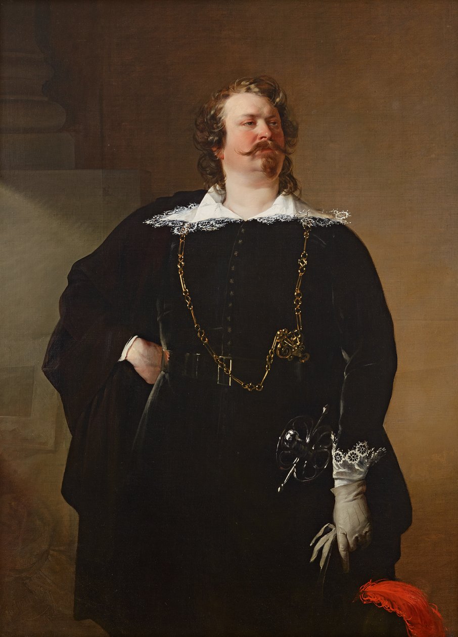 Vlámský starosta (baron Pfuel?) od Friedrich von Amerling