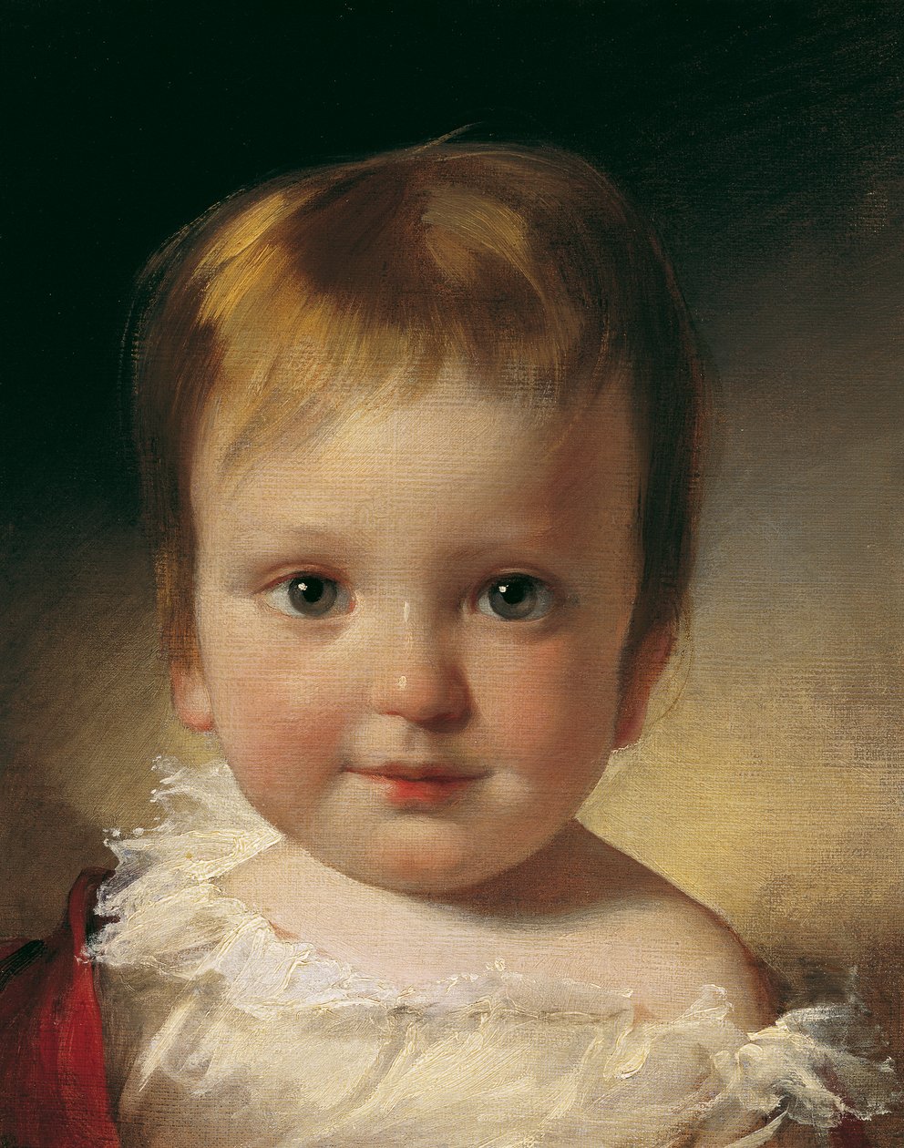 Baron Alexander Vesque von Püttlingen jako dítě od Friedrich von Amerling