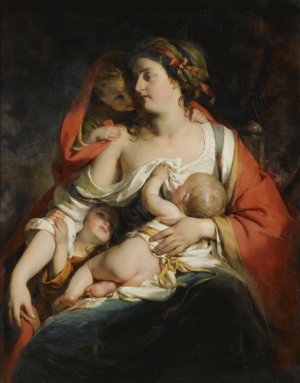 Německy: Caritas Charity od Friedrich von Amerling