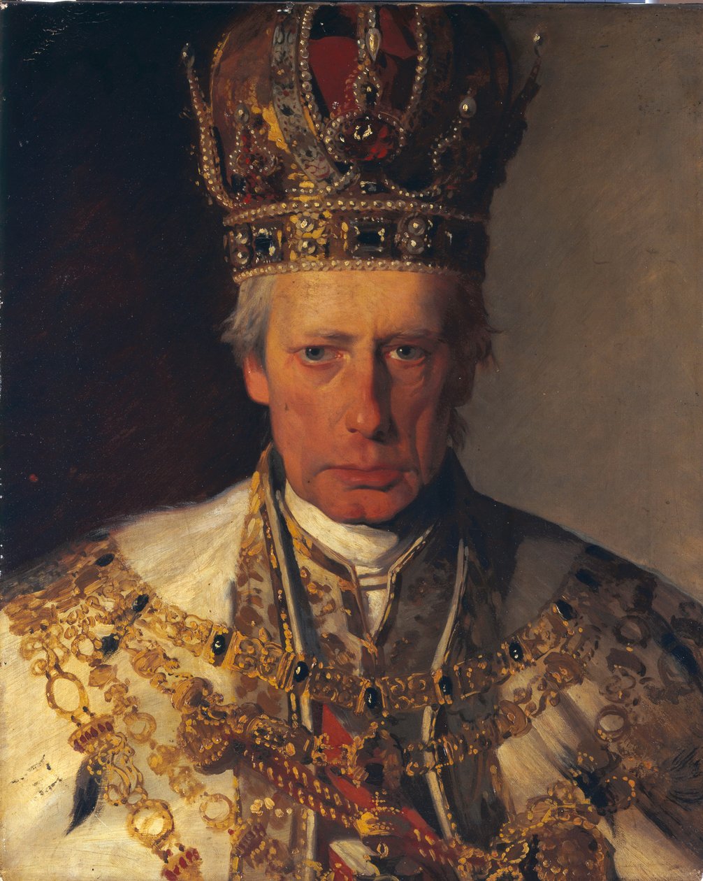 Císař František I. Rakouský od Friedrich von Amerling