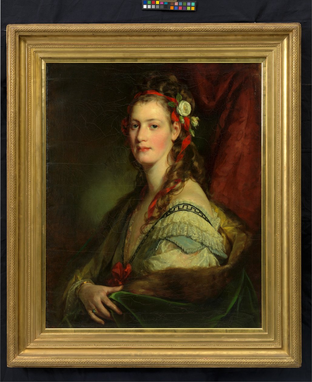 Marie Paterno, rozená Nemetschke, později Amerlingová, resp. Hoyosová (čtvrtá manželka umělce) od Friedrich von Amerling