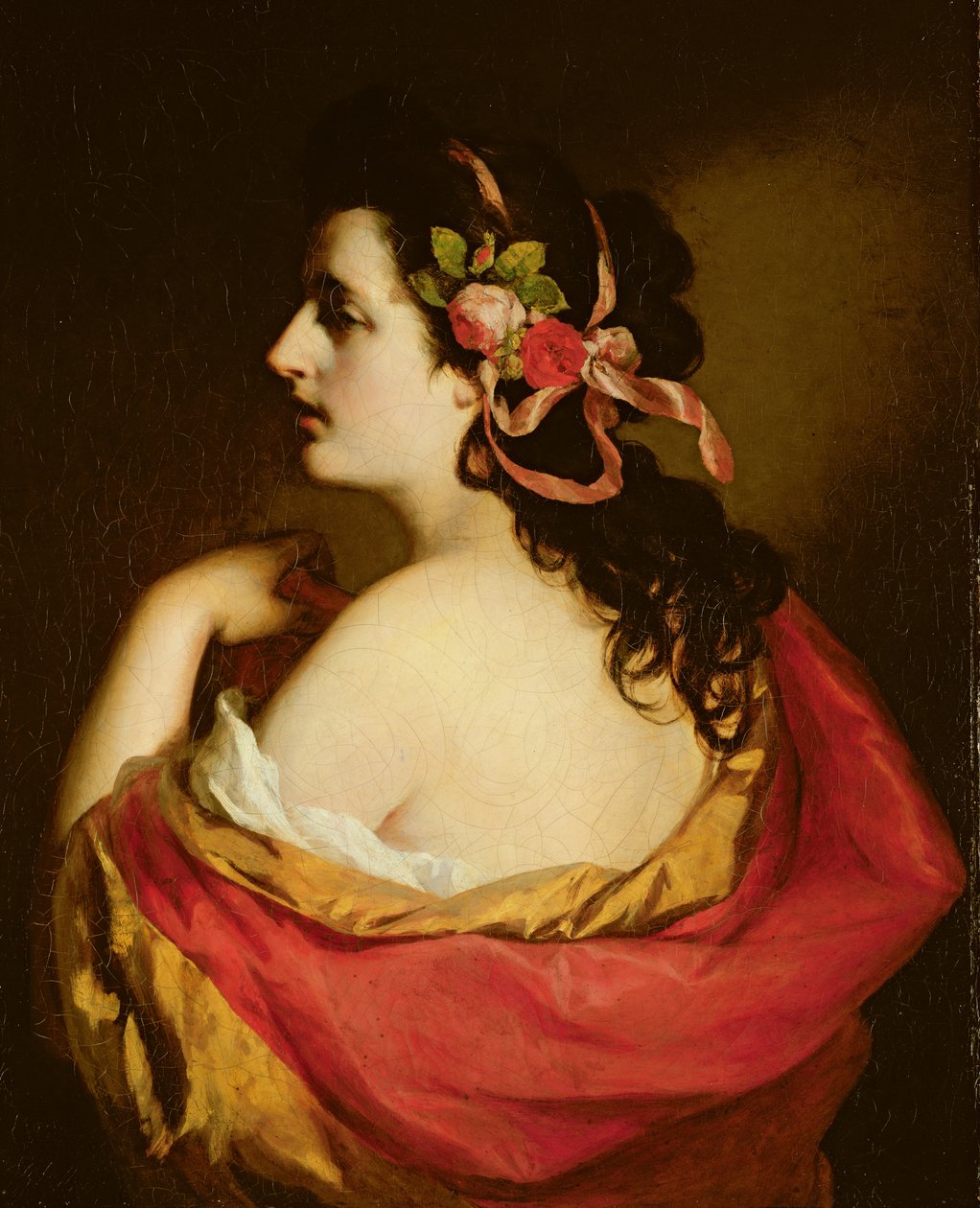 Portrét mladé dívky, 1865 od Friedrich von Amerling