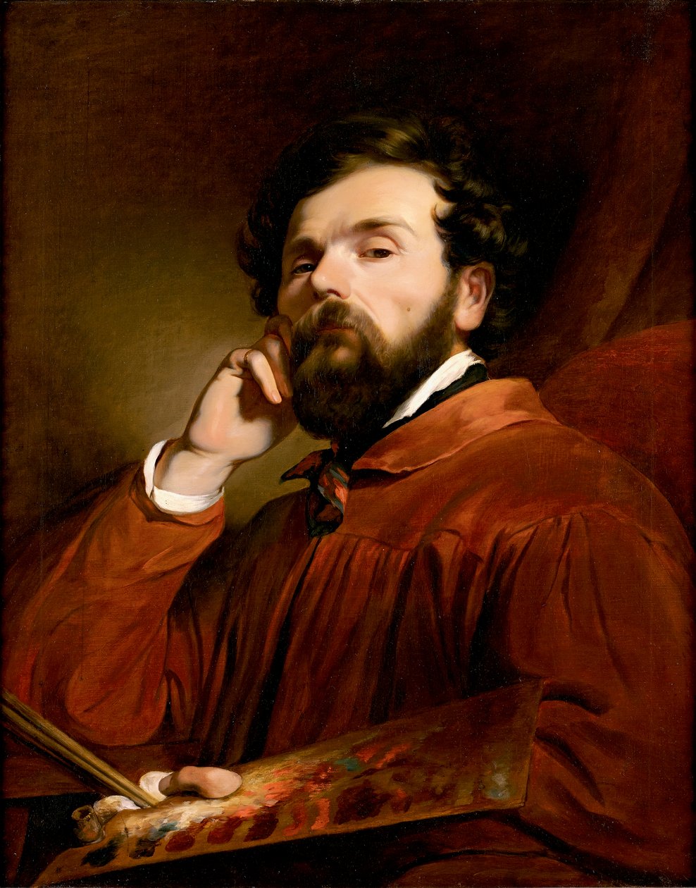 autoportrét od Friedrich von Amerling